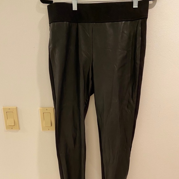 Ann Taylor Leather Leggings - Picture 1 of 4